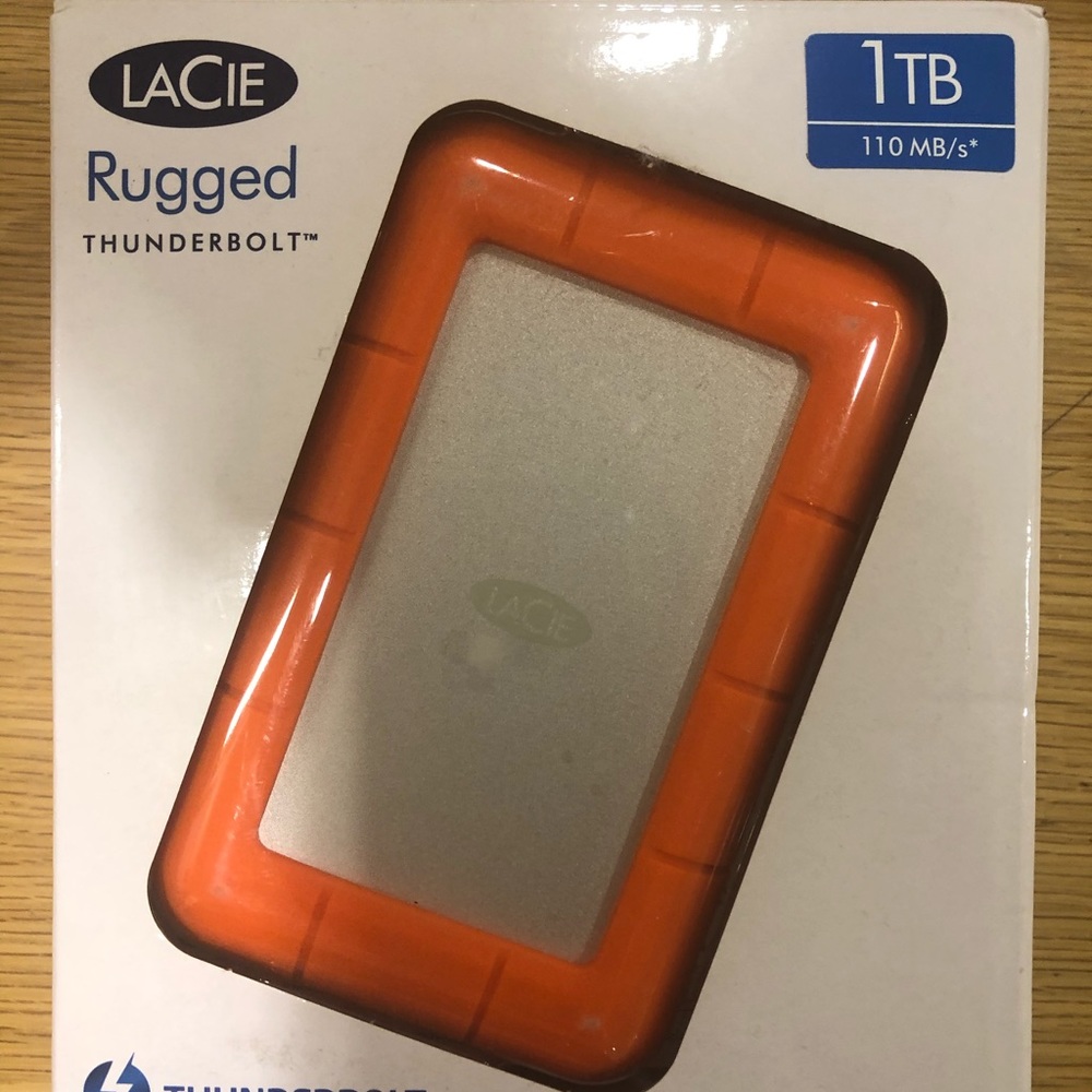 Lacie rugged thunderbolt / 1tb